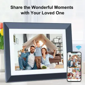 Fullja 658370892123 10.1 Inch Wifi Photo Frames Wireless-digital-picture-frame - Smart Electronic Pho #2