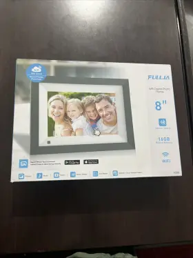 Fullja 688529143028 8 Inch Wifi Digital Picture Frame Touch Screen Ips Hd Display Smart