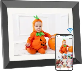 Fullja 744759131850 10.1-inch Digital Picture Frame Wifi-photo-frame - 16gb Smart 192