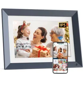 Z106n Fullja 10.1-inch Digital Picture Frame Wifi Touchscreen Blue