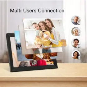 Funcare 716963278478 Digital Picture Frame 15.6 Inch Large Wifi Photo With F #3