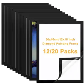 Hod-geelin-0865 Geelin 12 Pcs 30 X 40 Cm Magnetic Painting Picture Frames Diamond P... Fast Ship