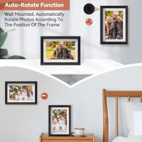Y101 Ggyd 10.1 Inch Wifi Digital Picture Frame - Hd Touchscreen 32gb Storage Easy Shari #3