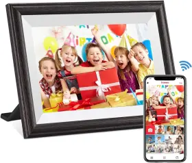 Y101 Ggyd 10.1 Inch Wifi Digital Picture Frame - Hd Touchscreen 32gb Storage Easy Shari
