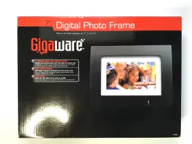 16-952 Gigaware #16-952 - 7 Inch Digital Photo Frame Reads Sd Ms Mmc Xd Uo To 8gb