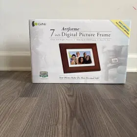 Gt4358 Giinii Nos Digital Picture Photo Frame 7 Inch Usb Brand New