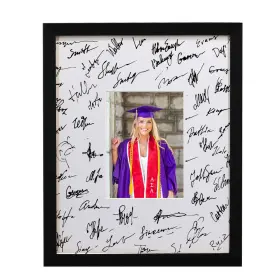 Graduatepro 880027895489 11x14 Graduation Signature Board Picture Frame With 5x7 Mat For W