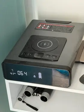 Vt01 Grimtron Safes Smart Safe With Charger No Box All Parts Included
