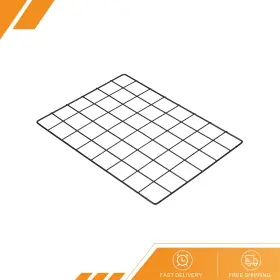 Gryfton 680811328670 16 Inch X 12 Wire Grid Panel Wall Decorative Board Photo Display Black