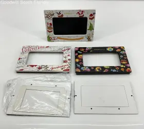 Hsg1058 Hannspree 8 Inch Portable Digital Photo Frame Powers On
