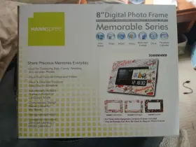 Sd80m7mb Hannspree 8-inch Lcd 2.0 Ceramic Digital Photo Frame