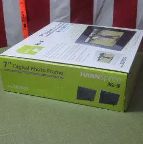 Sd7021 Hanspree Streaming Pictures 7 Inch Digital Picture Frame Xv-s High-res With Box 2010s #3