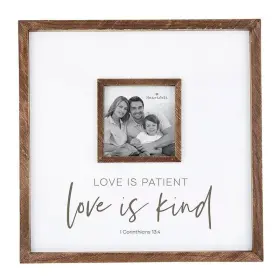 Heartfelt 195002056466 Wall Art Photo Frame-love Is Patient Love Kind