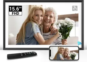 Home Key 198715613162 15.6ftft Digital Picture Frame With 1920x1080 Ips Touch Screen Smart P