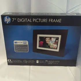 5b2509fe-7261-4 Hp Digital Frame With Black Border New In Unopened Box