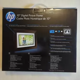 Df1010v2 Hp 10.1 Inch Digital Picture Frame Brown 256mb Internal Memory Remote #2