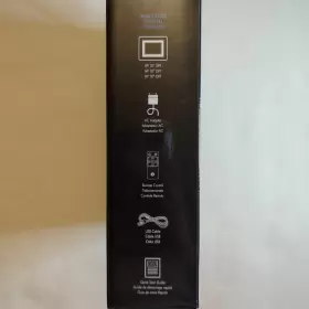 Df1010v2 Hp 10.1 Inch Digital Picture Frame Brown 256mb Internal Memory Remote #3