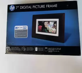 Df730p1 Hp Digital Picture Frame 7- Inch Store Up To 800 Model No