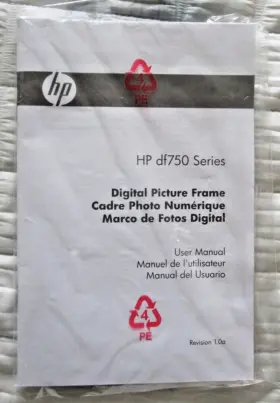 Df750 Hp Df 750 Series Digital Picture Frame Complete 7 Inch Nwob Free Shipping #2