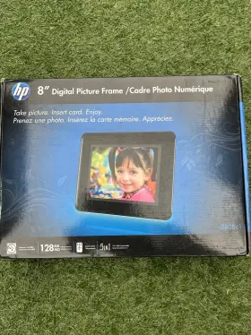 Df808c1 Hp 8 Inch Digital Picture Frame Model Df808