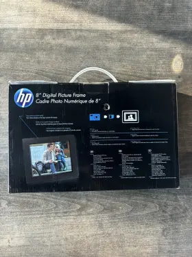 Df810v1 Hp 8 Inch Digital Frame - New In Open Box Photo Desk Accessory #2