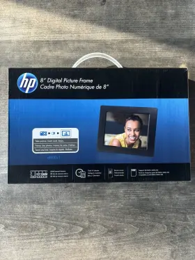 Df810v1 Hp 8 Inch Digital Frame - New In Open Box Photo Desk Accessory