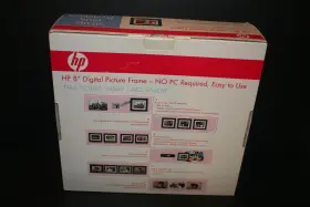 Df820b2 Hp New Hewlett Packard 8 Inch Ditigal Picture Frame Solid Wood 2g #2