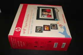 Df820b2 Hp New Hewlett Packard 8 Inch Ditigal Picture Frame Solid Wood 2g #3