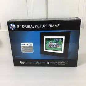 Df840v1 Hp 8 Inch Digital Picture Frame Good For Seniors Nursing Homes Euc
