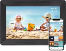 Hy-02a Hrgh Frameo 10.1inch Digital Photo Frame Wifi Smart Picture Black