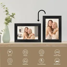 Hyjoy 716963984737 Digital Picture Frame Wifi Smart 8 Inch Ips Hd Touch Screen Photo Fra #3
