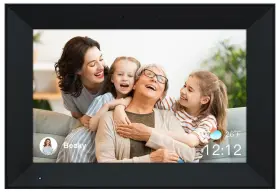 Hyjoy 719406565760 Digital Picture Frame 10.1 Inch Wifi Photo With 1280 800 Ips