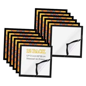 Hyuetrsa 20240312yz-04 12 Pcs Diamond Art Frames Magnetic Picture Frame X Inch