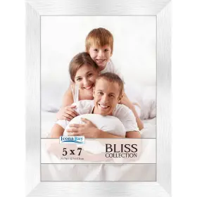 Blis-5x7ps-slv1 Icona Bay - 5x7 Silver Picture Frame Modern Style Engineered Wood T