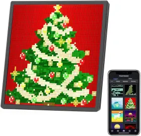 Hxs-064 Idotmatrix 64x64 Programmable Pixel Art Display Digital Frame With App Control