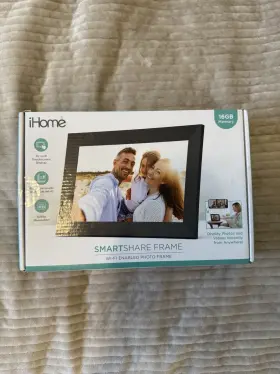 Ipf1016bz Ihome Smart Share Frame Photo Wi Fi 16 Gb