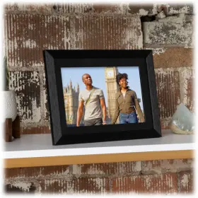 Ipf1032o Ihome 10 Inch Smart Dual Wi-fi Photo Frame With 32gb Memory Oak #3