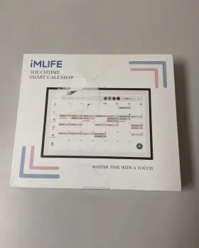 Imlife 051g1l-ef2 Touchtime 10.1in Lcd Touchscreen Smart Calendar Wi-fi White