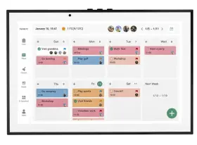 B0fm71ktjf Imlife 10.1 Inches Wifi Smart Touchscreen Digital Calendar