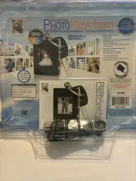 1611266 Innovage Nip Digital Photo Keychain Black Holds 60 Photos Products #2