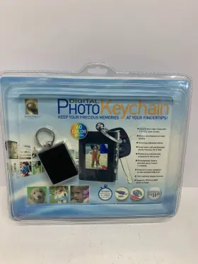 Ti-108 Innovage New 1.4 Inch Digital Photo Keychain Black Lcd Full-color Display Slide Show