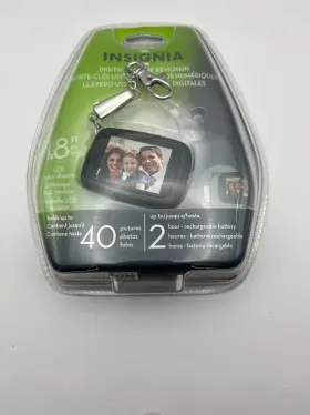Insignia 600603119637 Digital Picture Keycha Inch New And Sealed Holds Up To 40 Pictures Cool