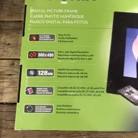 Ns-dpf10wa-09 Insignia 10 Inch Digital Picture Frame 15 9 Black New Complete #3