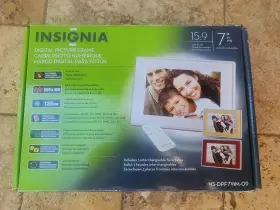 Ns-dpf7wm-09 Insignia Digital Picture Frame Wide Format 7 Inch Screen Ns Dpf7wm 09 15 9