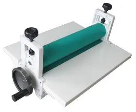26209 Intbuying All Metal Frame 14inch 360mm Manual Cold Roll Laminator Mount Lam Inch