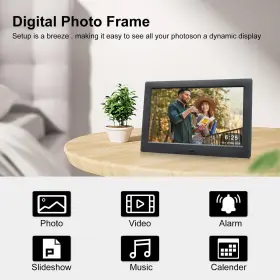 Jaihonda 761344272552 10 Inch Digital Picture Frame Photo Frames Ips Hd Screen With Remote #2