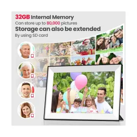 1228bud-2609 Jazeyeah 10.1 Inch Wifi Digital Picture Frame With 32gb Storage Frameo 1280 800 Hd Touc #3