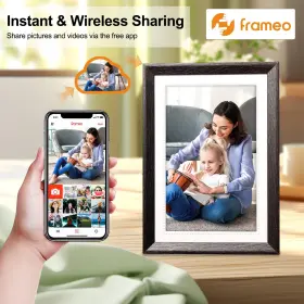 J001 Jazeyeah Frameo 10.1 Inch Wifi Digital Picture Frame Smart Electronic Cloud Dig #2