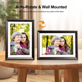 J001 Jazeyeah Frameo 10.1 Inch Wifi Digital Picture Frame Smart Electronic Cloud Dig #3