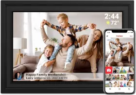 Pf04xxxus Jeemak 10.1 Inch Smart Wifi Digital Photo Frame Touch Screen Picture Auto-rotate 16gb